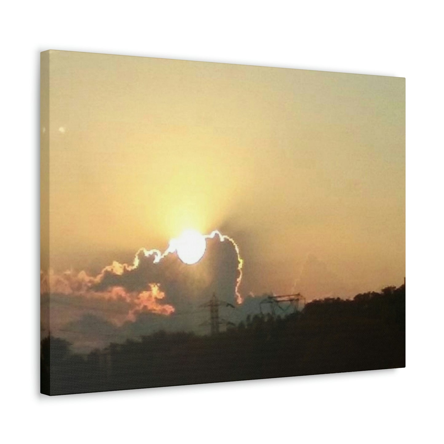 Sun in the Clouds | Wall Art Canvas | Heavens Collection | Life By Ortavia