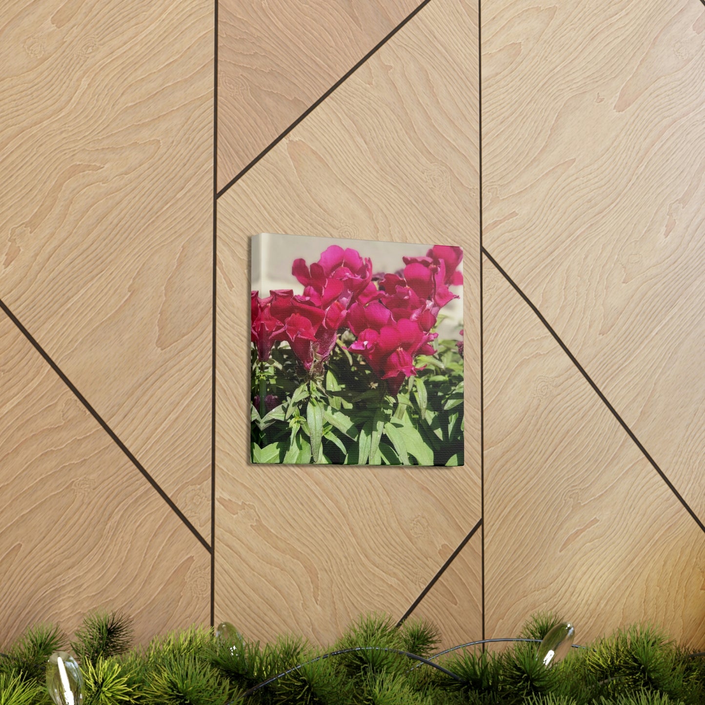 Magenta Snapdragon | Wall Art Canvas | High Bloom Collection | Life By Ortavia
