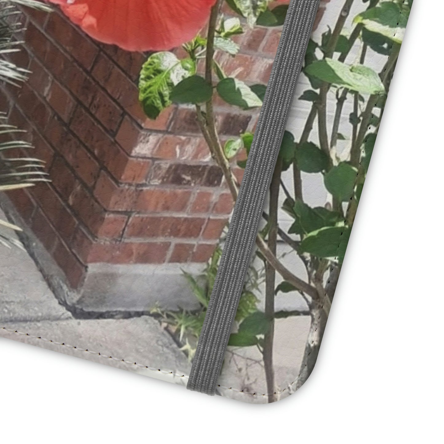 Peach Hibiscus | Folio Phone Case | High Bloom Collection | Life By Ortavia