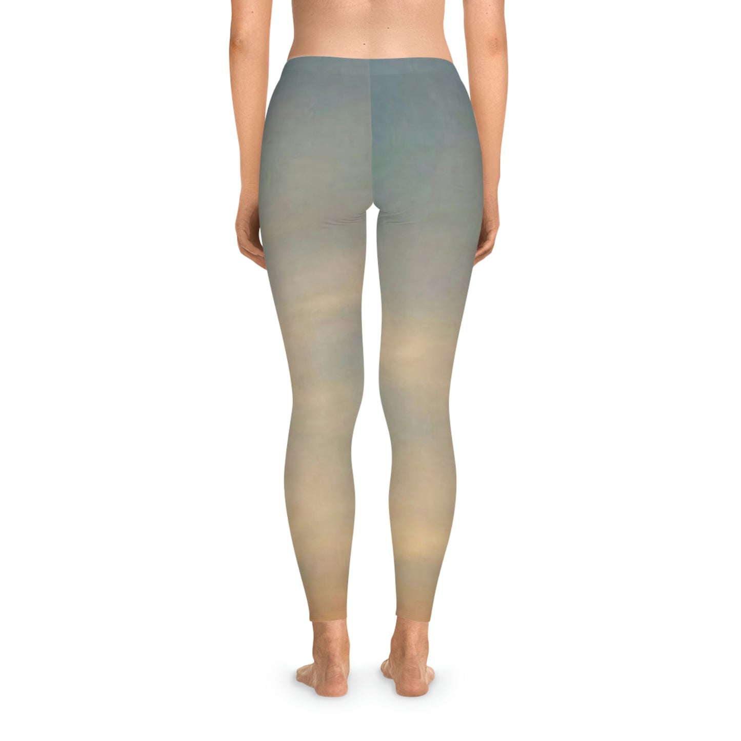 Pink and Blue Skies | Stretchy Leggings | Life By Ortavia