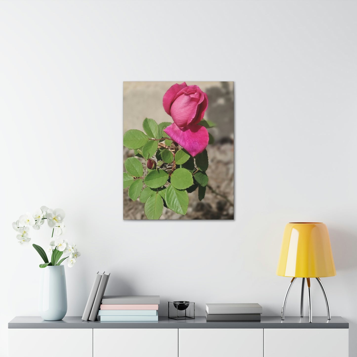 Dear Pink Rosa | High Bloom Collection | Canvas | Life By Ortavia