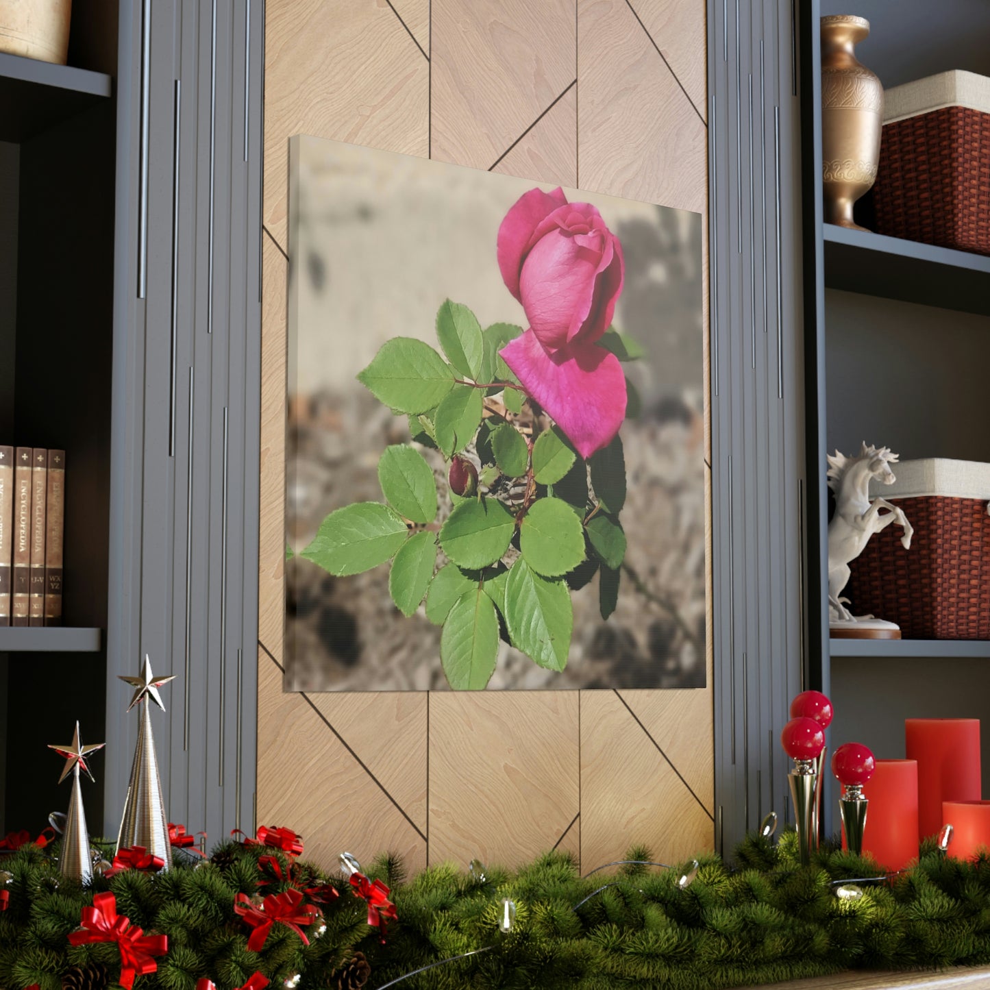 Dear Pink Rosa | High Bloom Collection | Canvas | Life By Ortavia