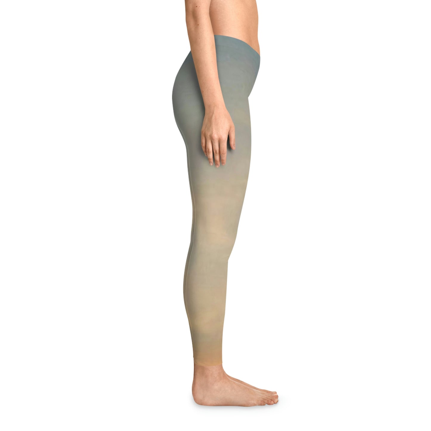 Pink and Blue Skies | Stretchy Leggings | Life By Ortavia