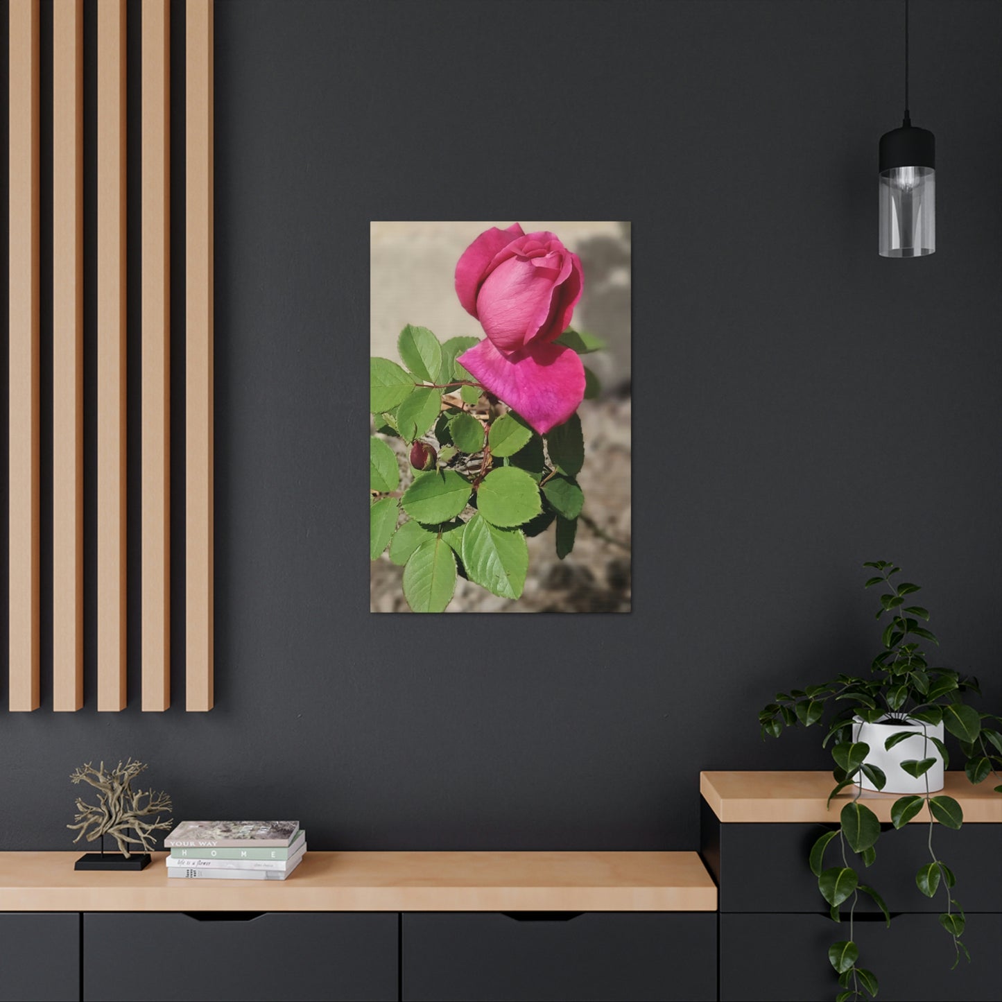 Dear Pink Rosa | High Bloom Collection | Canvas | Life By Ortavia