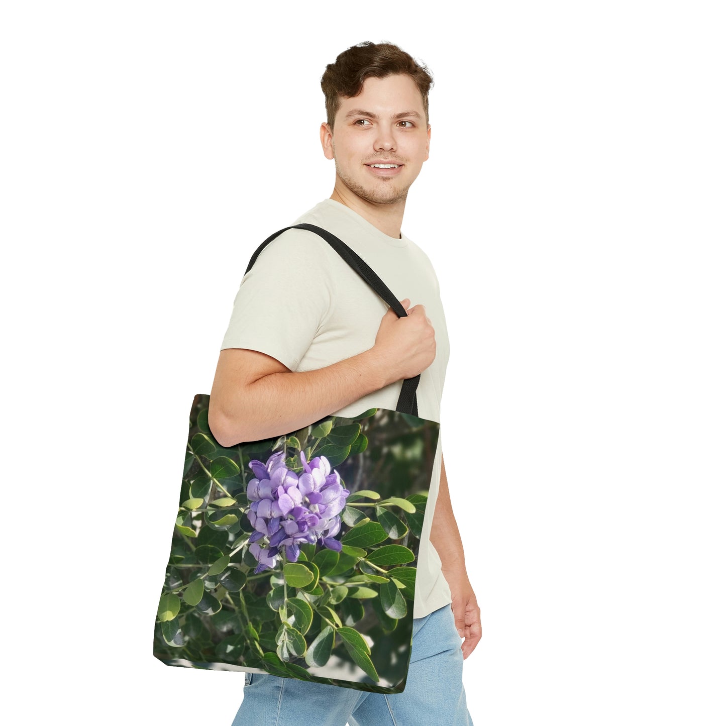 Purple Texas Mountain Laurel | Tote Bag