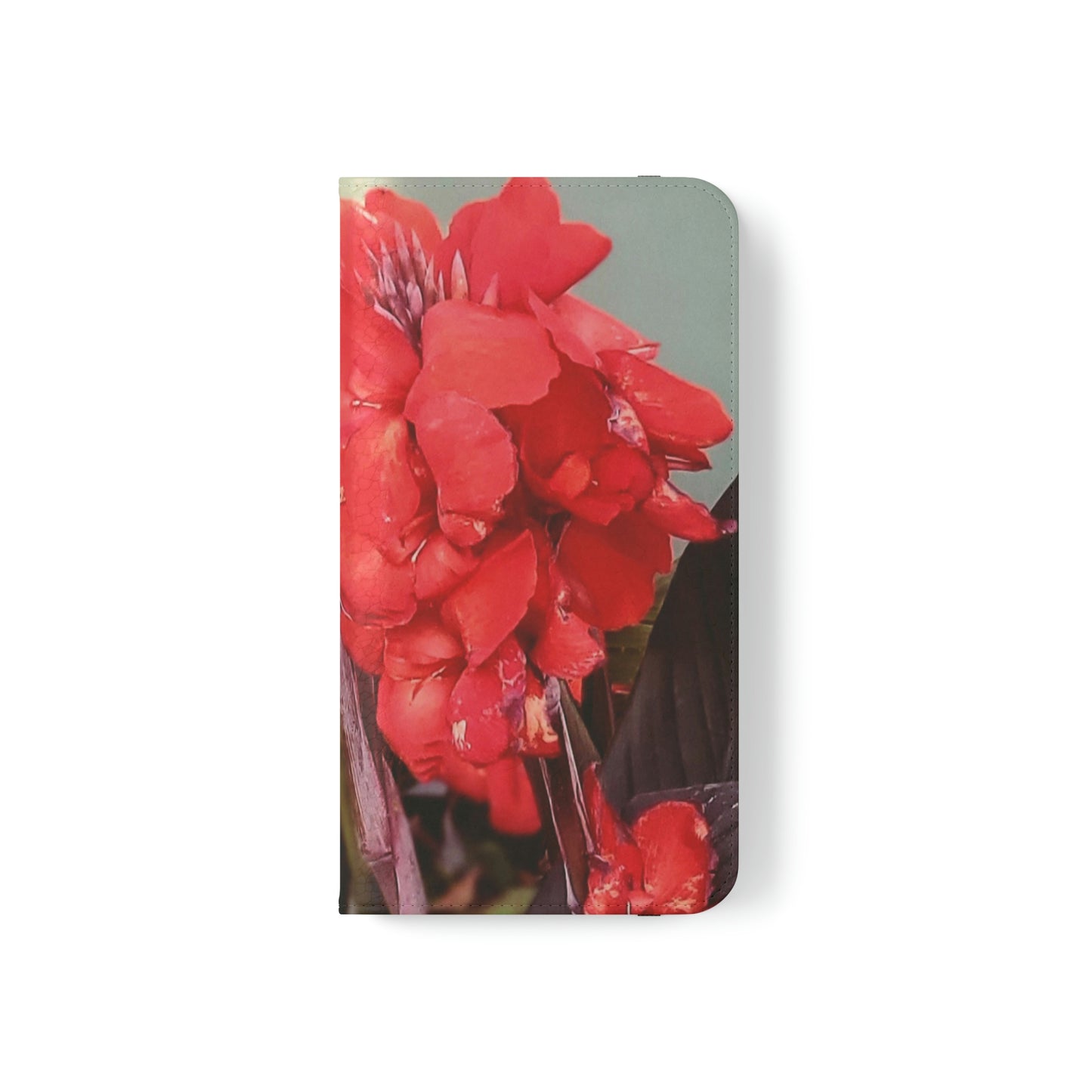 Red Canna | Folio Phone Case | High Bloom Collection | Life By Ortavia