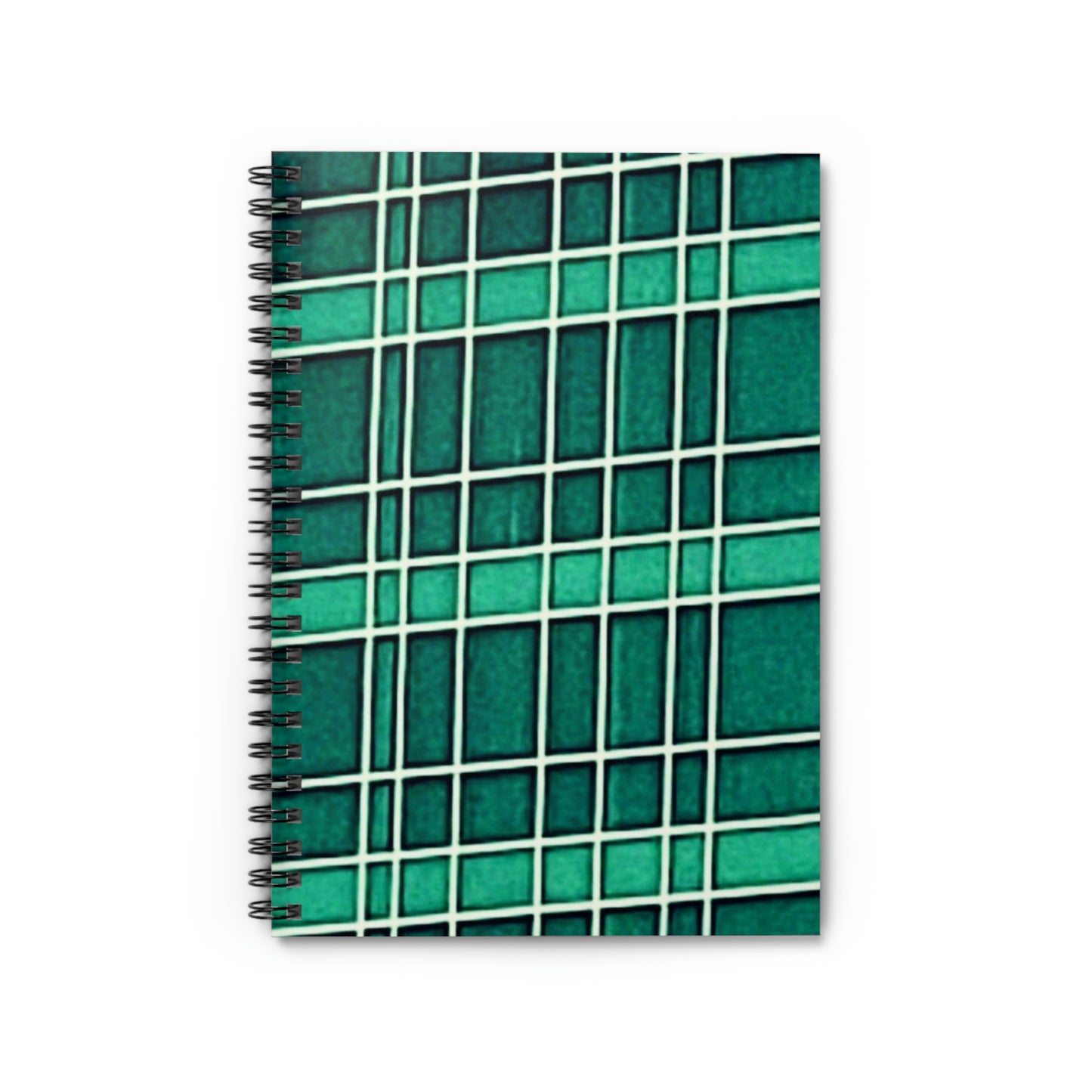 Sea Green | Spiral Notebook 118 pg Ruled | Vintage Window Collection | Life By Ortavia