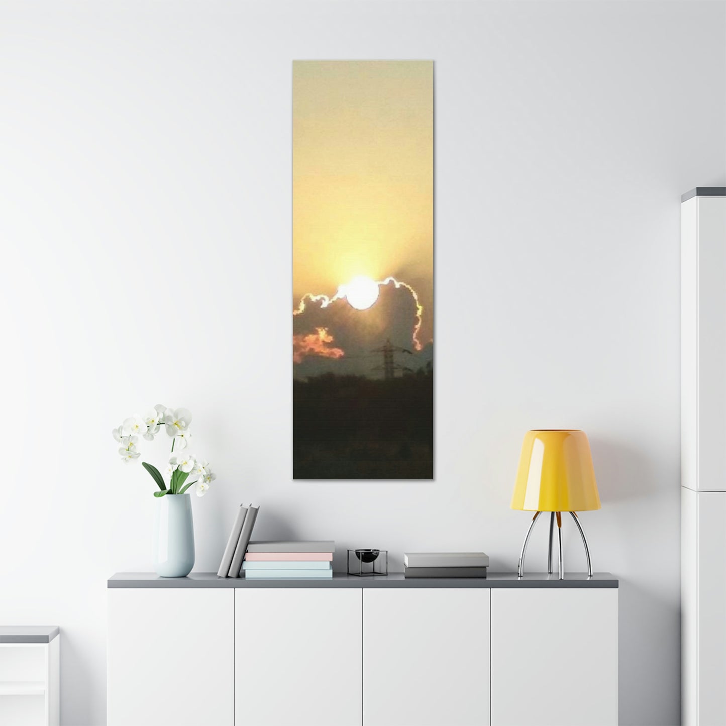 Sun in the Clouds | Wall Art Canvas | Heavens Collection | Life By Ortavia