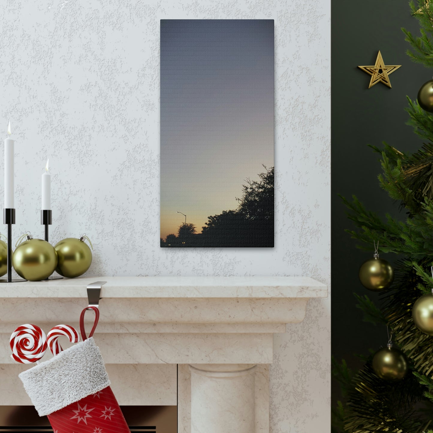 Rainbow Sunset | Wall Art Canvas | Heavens Collection | Life By Ortavia