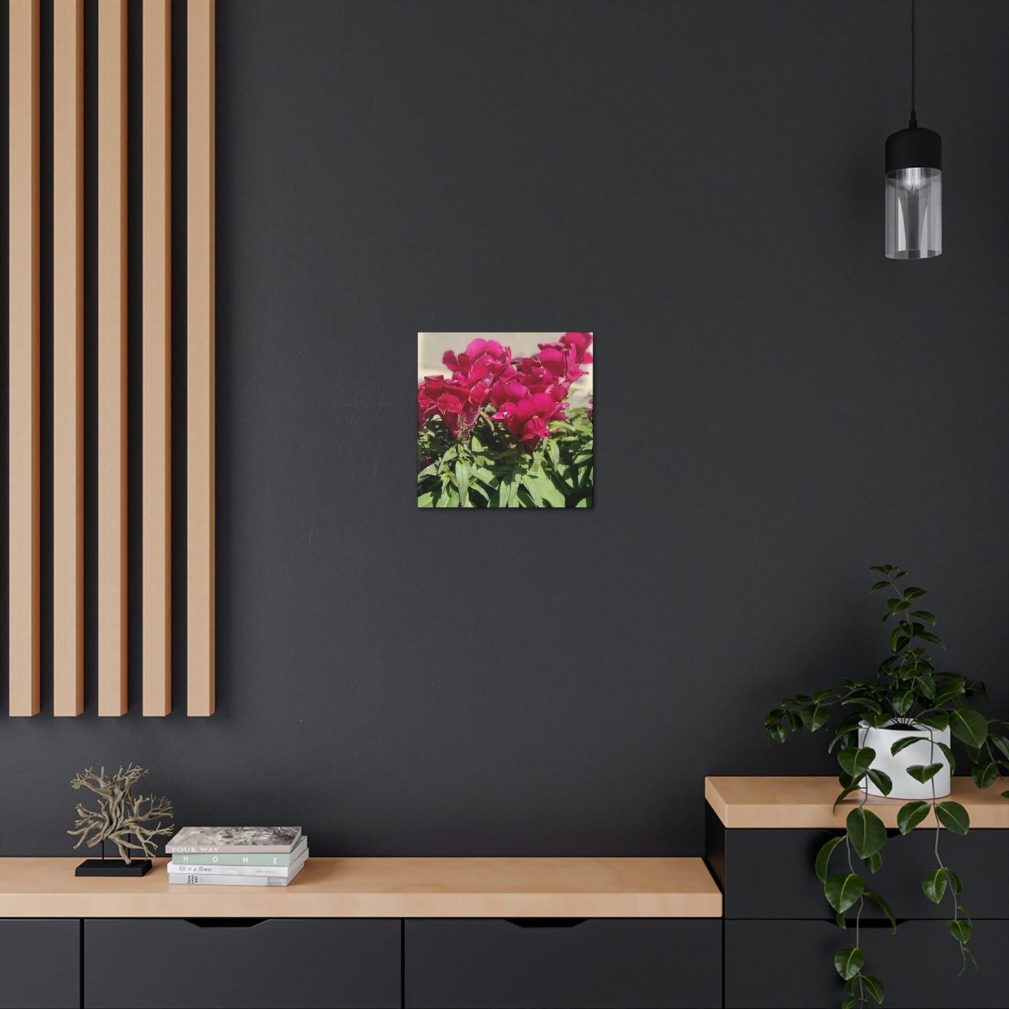 Magenta Snapdragon | Wall Art Canvas | High Bloom Collection | Life By Ortavia