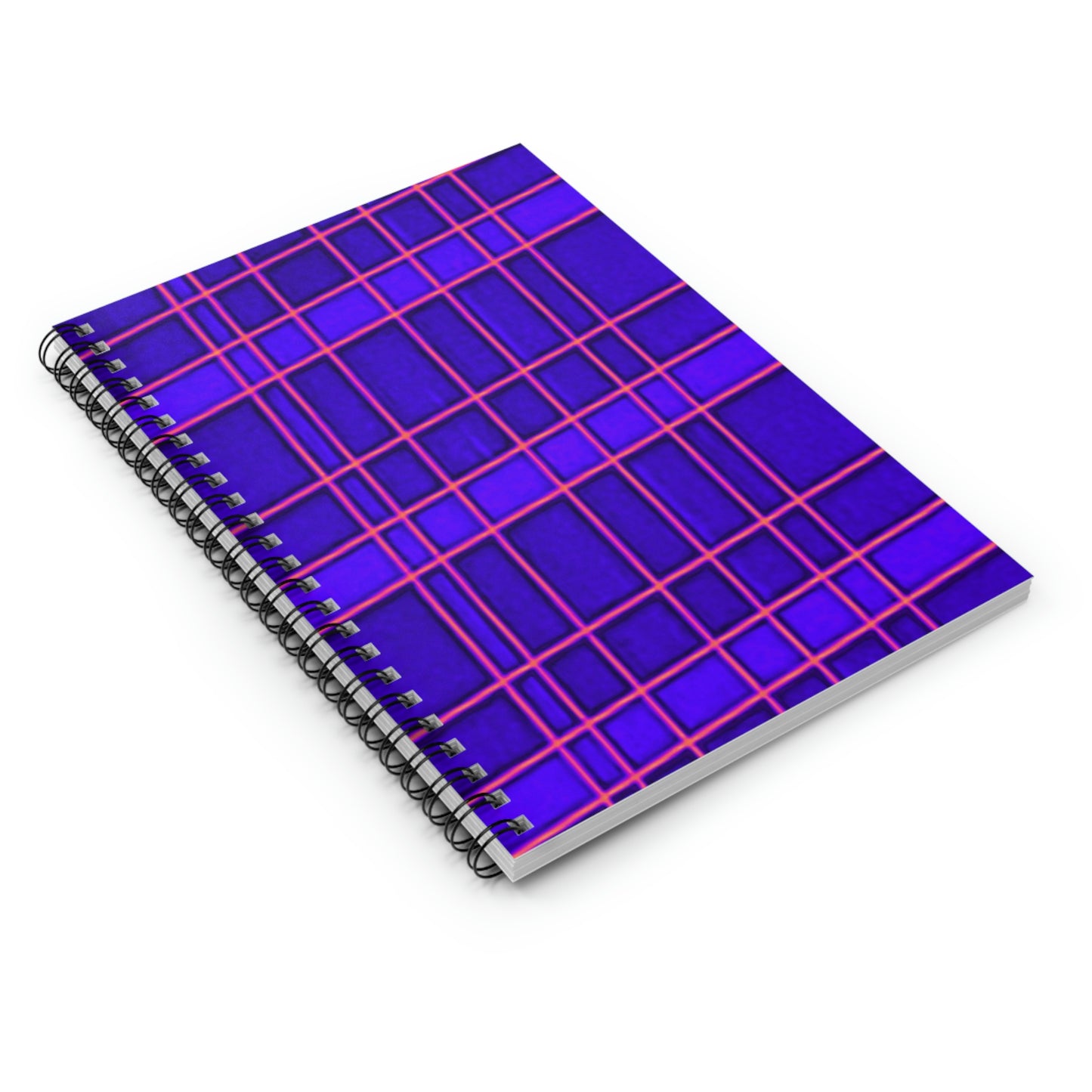 Purple/Pink | Spiral Notebook 118 pg Ruled | Vintage Window Collection | Life By Ortavia