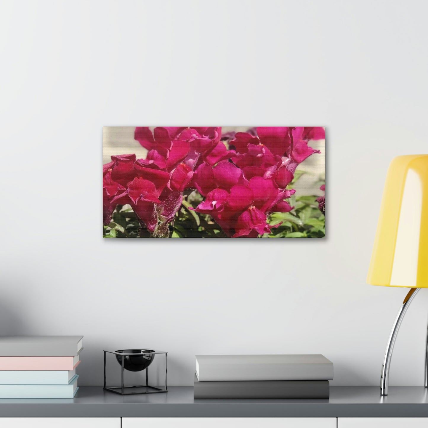 Magenta Snapdragon | Wall Art Canvas | High Bloom Collection | Life By Ortavia