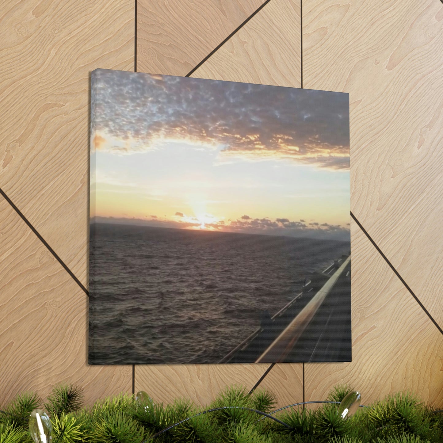 Sunrise In the Gulf of Mexico | Heavens Collection | Wall Art Print | Life By Ortavia