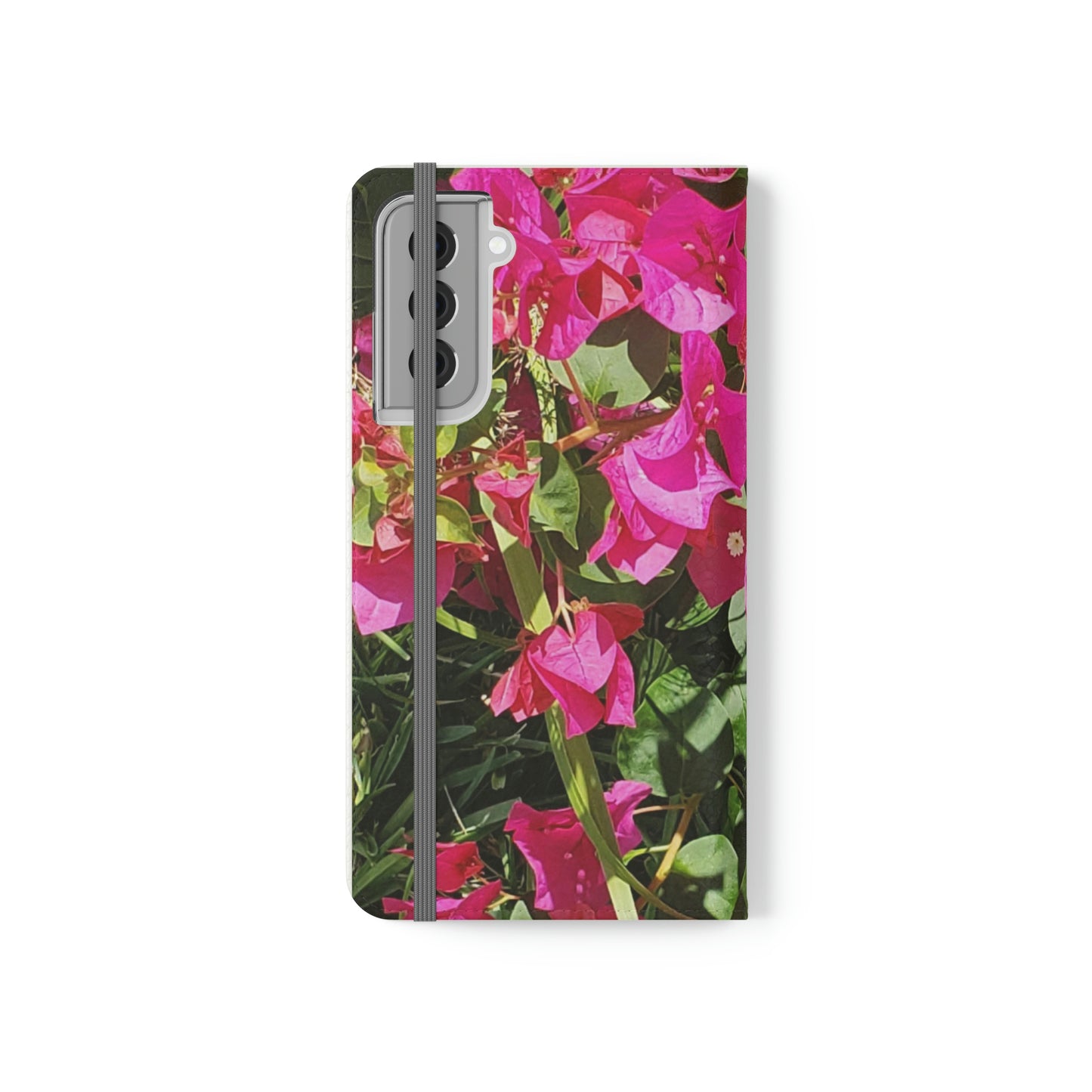 Hot Pink Bougainvillea | Folio Phone Case | High Bloom Collection | Life By Ortavia