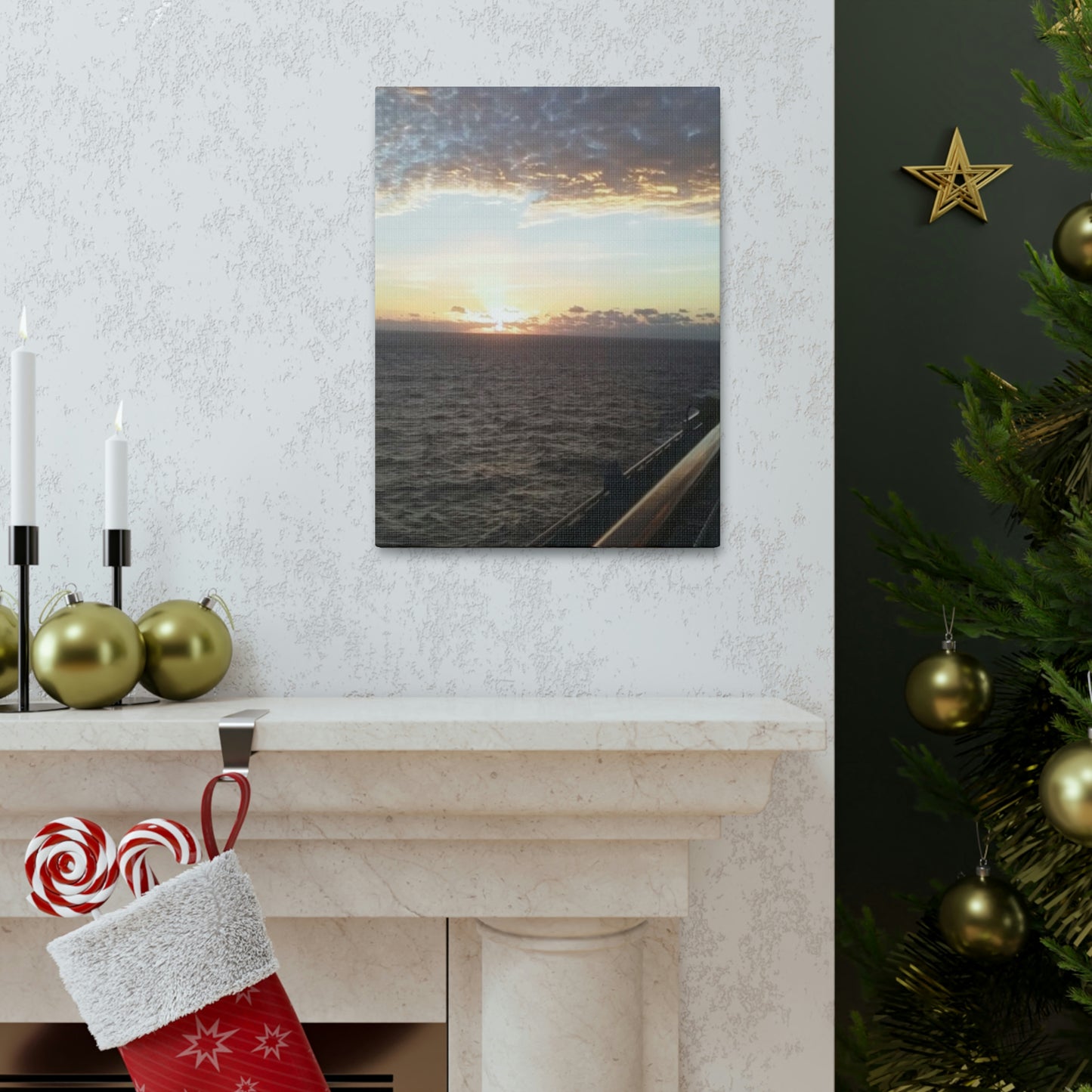 Sunrise In the Gulf of Mexico | Heavens Collection | Wall Art Print | Life By Ortavia
