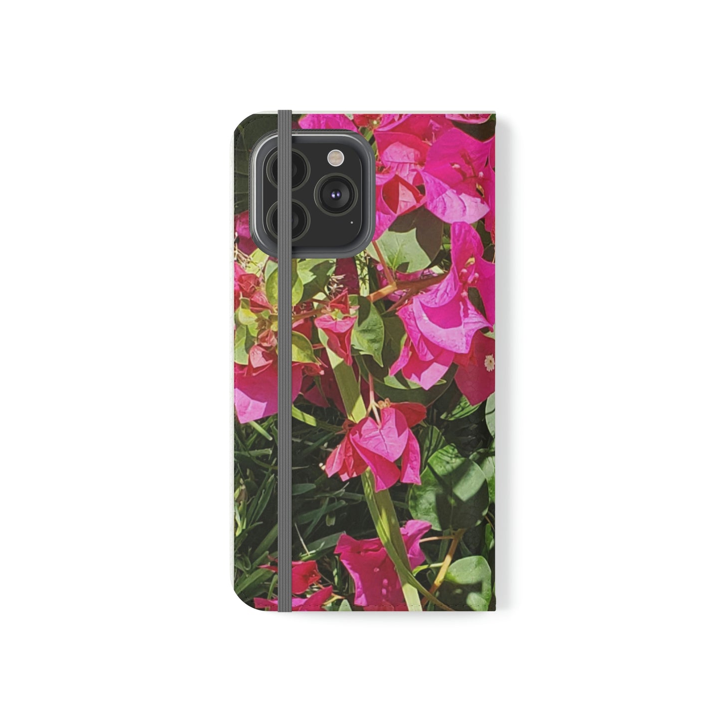 Hot Pink Bougainvillea | Folio Phone Case | High Bloom Collection | Life By Ortavia