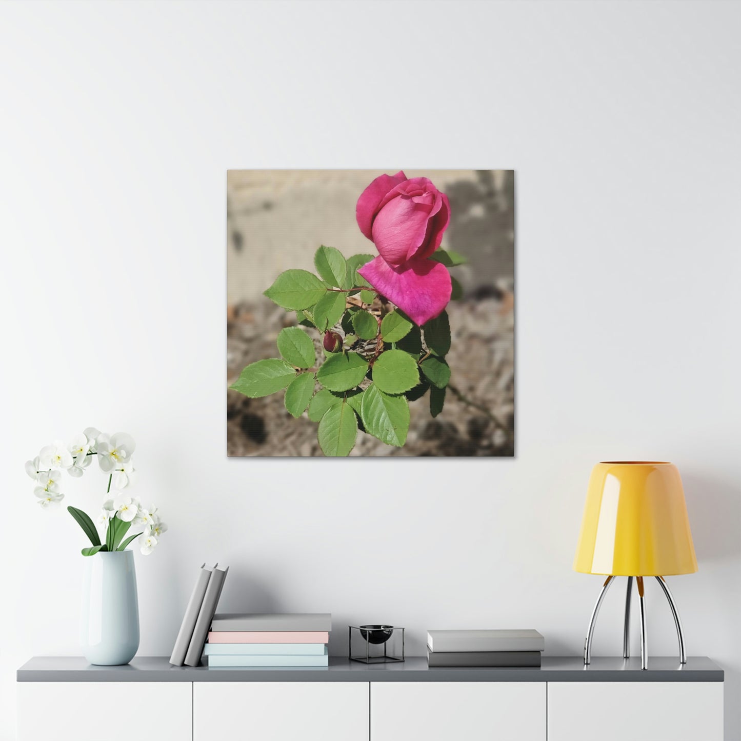 Dear Pink Rosa | High Bloom Collection | Canvas | Life By Ortavia