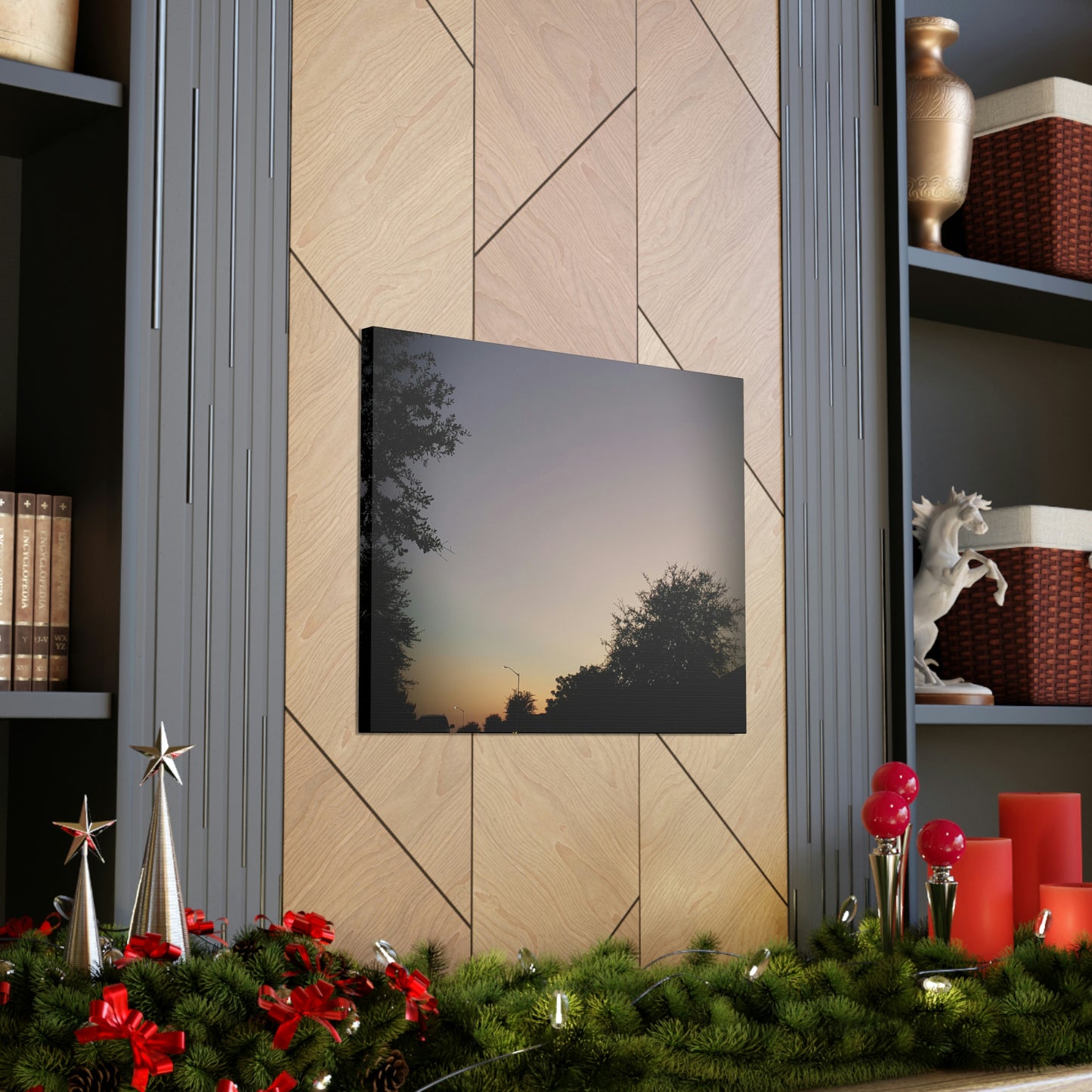 Rainbow Sunset | Wall Art Canvas | Heavens Collection | Life By Ortavia