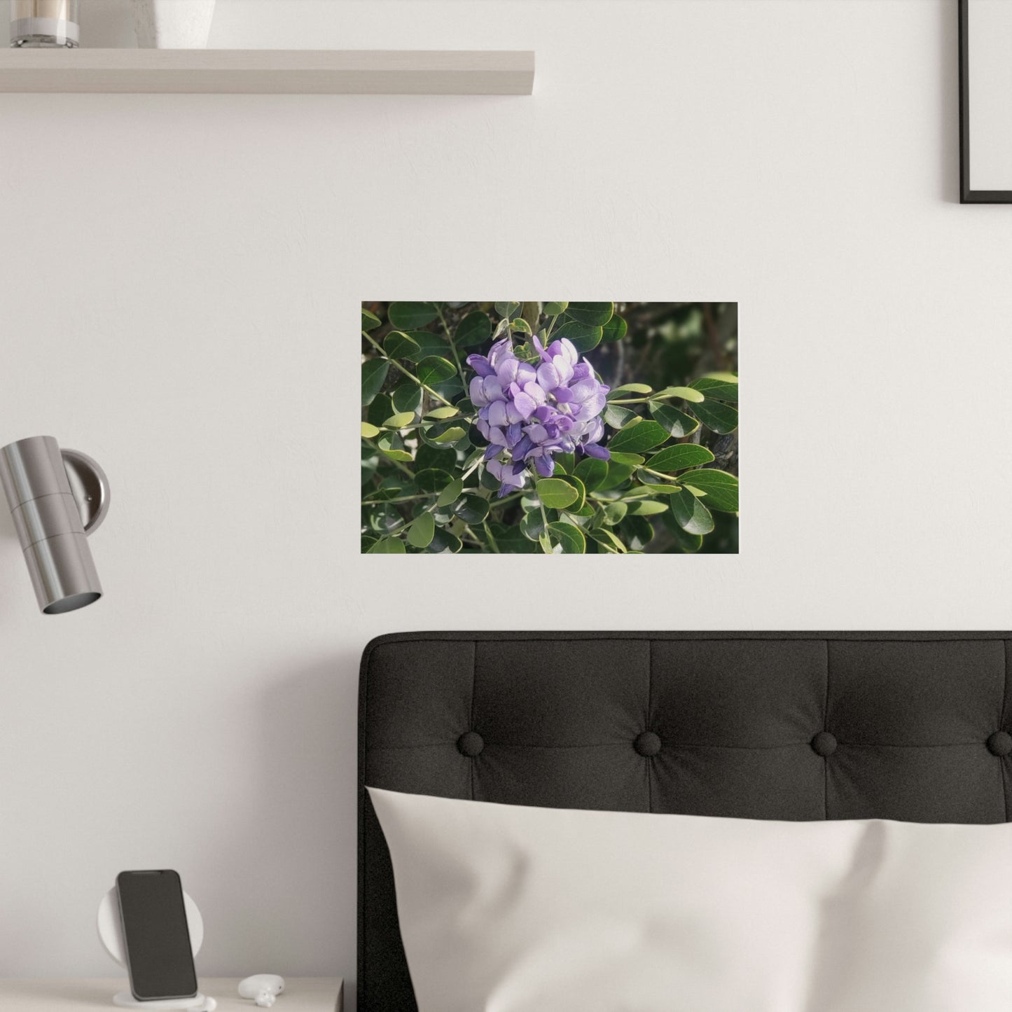 Purple Texas Mountain Laurel | Satin Posters (210gsm)
