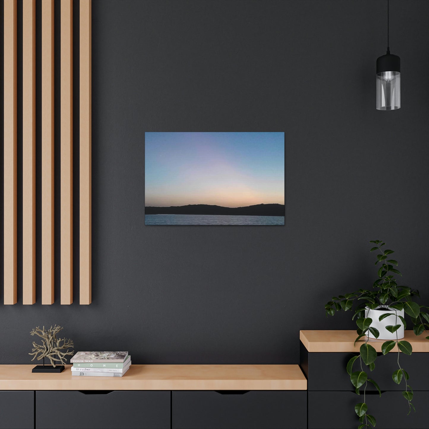 Art Prints & Wall Art, Canvas Gallery Wraps with Night At the Lake Signature Art Print