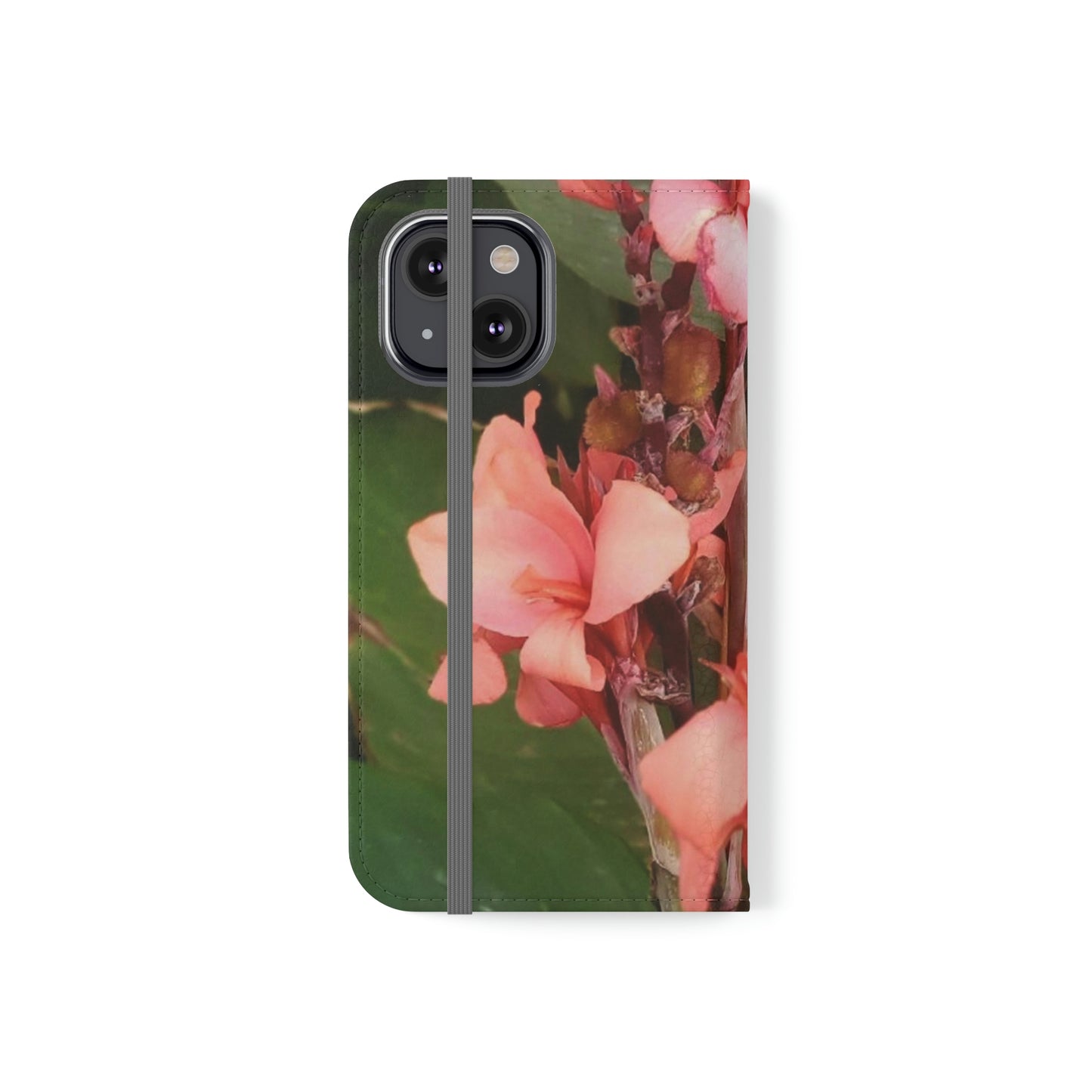 Pink Canna | Folio Phone Case | HIgh Bloom Collection | Life By Ortavia