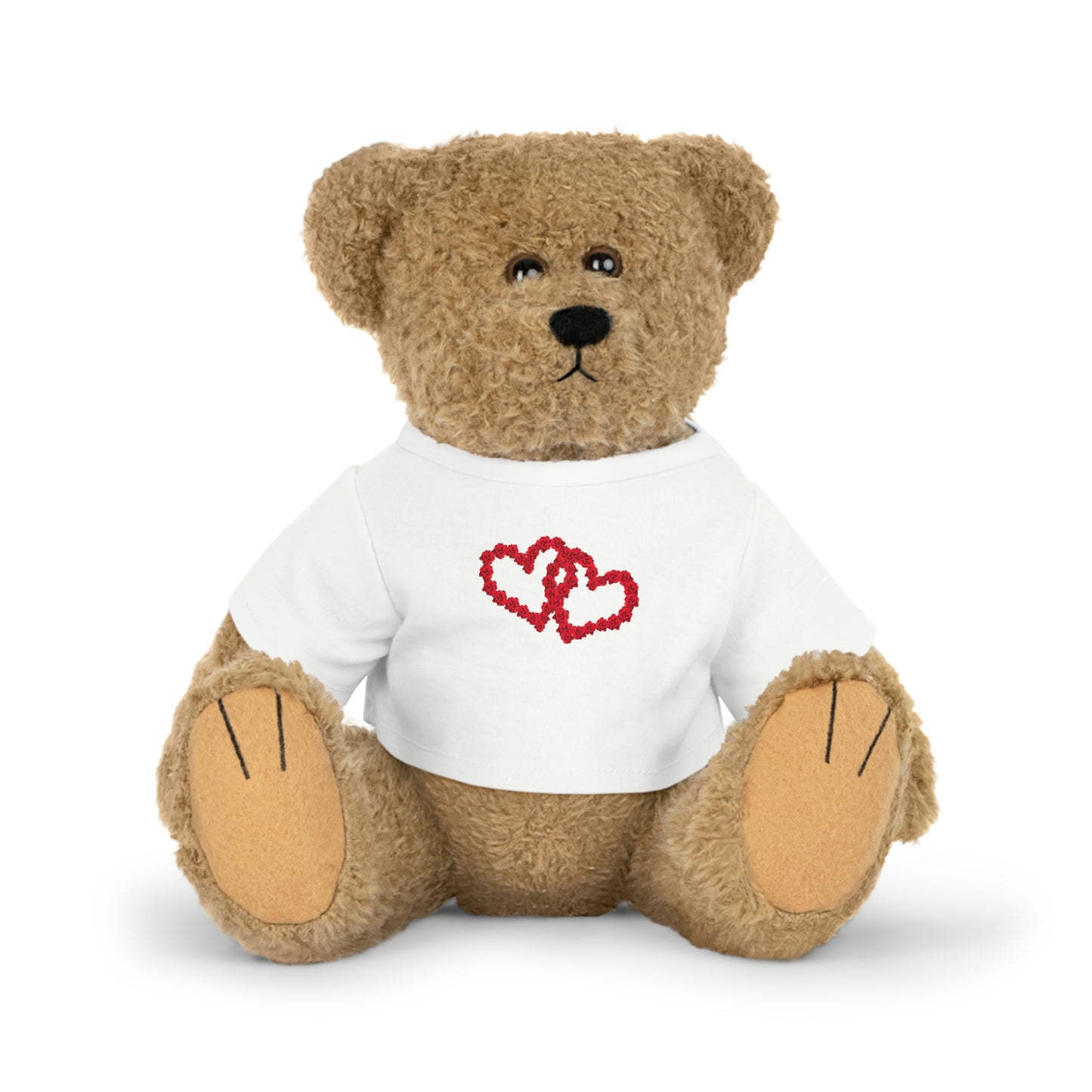 Plush Toy with T-Shirt Bear Elephant Sheep Bunny Gift for Him and Her Holiday Gifts