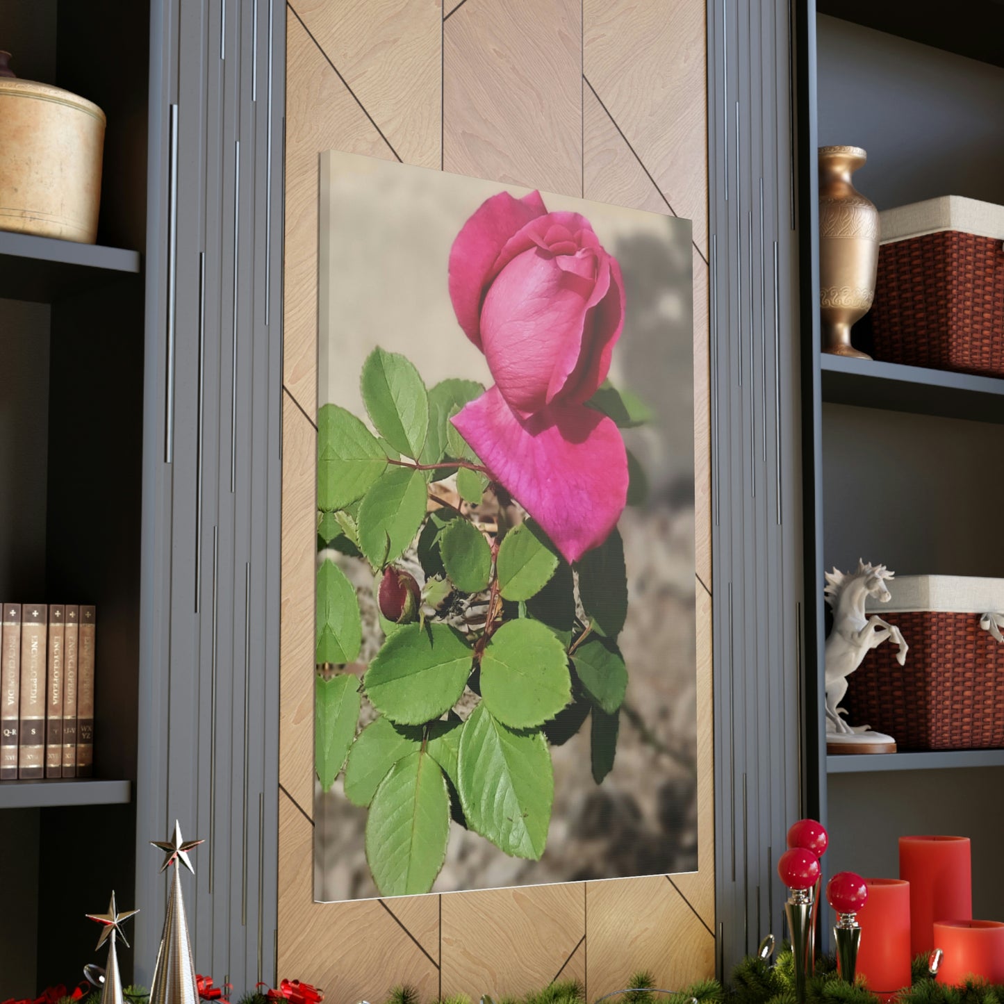 Dear Pink Rosa | High Bloom Collection | Canvas | Life By Ortavia