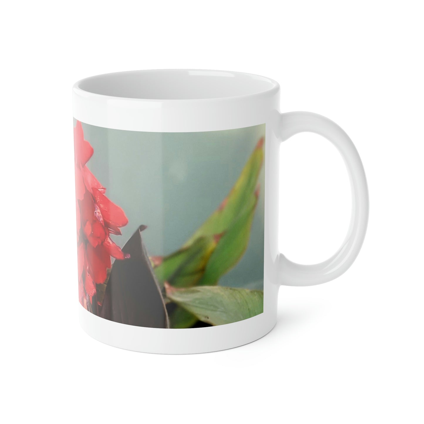 Red Canna | Ceramic Mug 11oz | Life By Ortavia