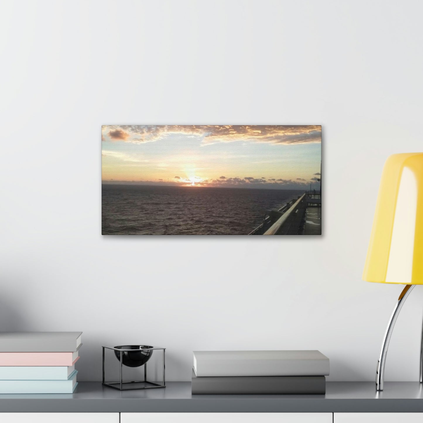 Sunrise In the Gulf of Mexico | Heavens Collection | Wall Art Print | Life By Ortavia