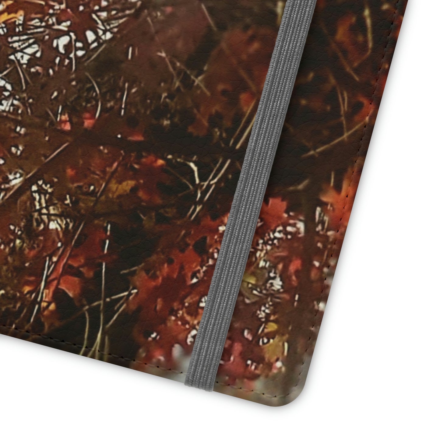 Red Autumn Leaves | Folio Phone Case | High Bloom Collection | Life By Ortavia