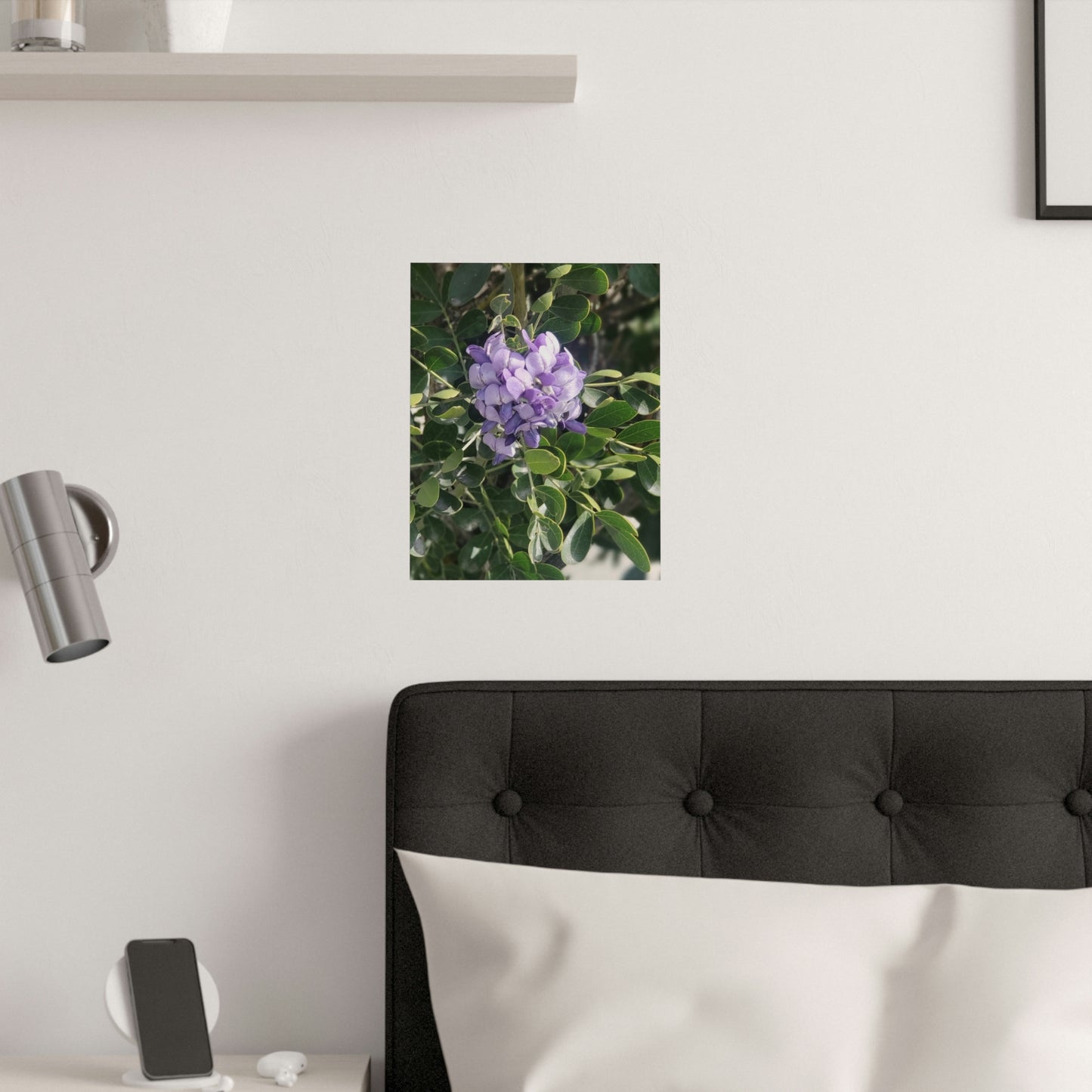 Purple Texas Mountain Laurel | Satin Posters (210gsm)