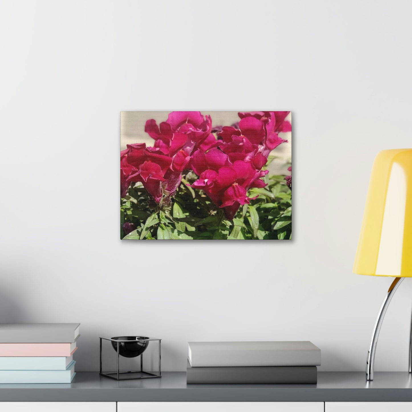 Magenta Snapdragon | Wall Art Canvas | High Bloom Collection | Life By Ortavia