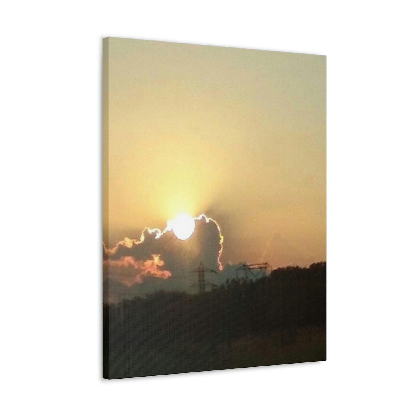 Sun in the Clouds | Wall Art Canvas | Heavens Collection | Life By Ortavia