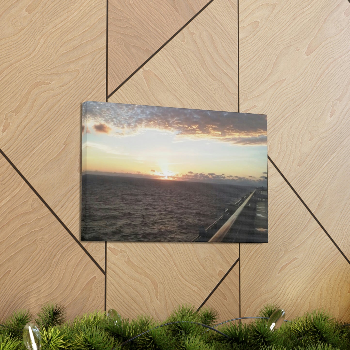 Sunrise In the Gulf of Mexico | Heavens Collection | Wall Art Print | Life By Ortavia
