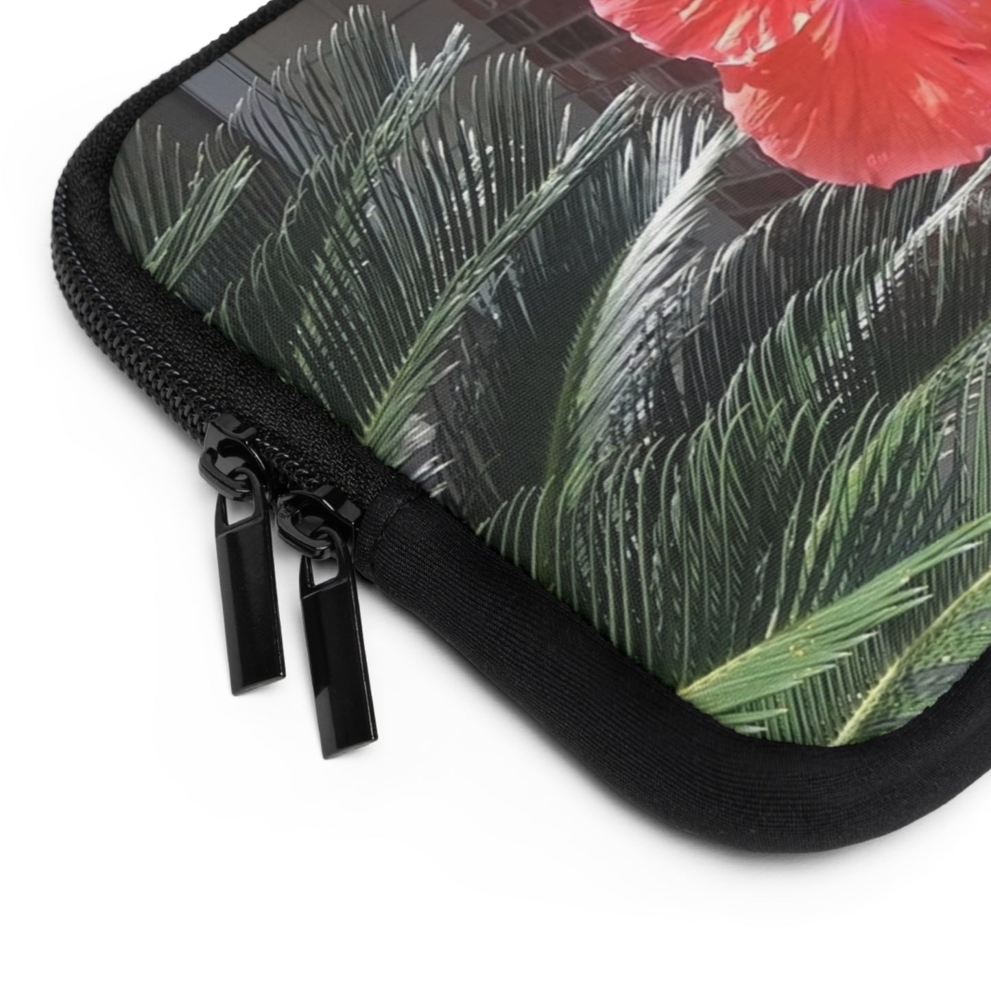 Laptop Sleeve with Peach Hibiscus Flower Design 7 Inch 10 Inch 13 Inch 15 Inch 17 Inch