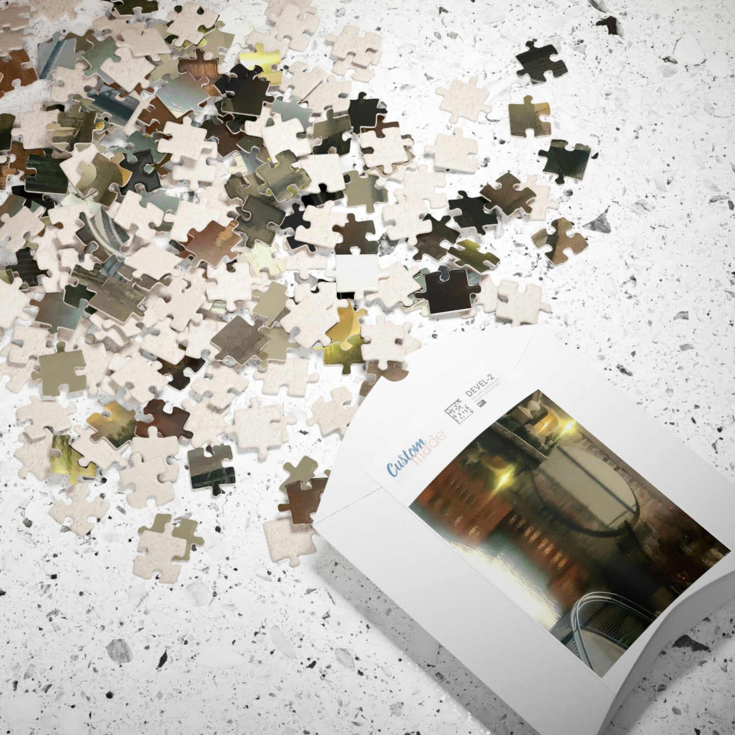 Downtown San Antonio | Puzzle | 110 252 500 1014 pc | Urban Geographic Collection | Life By Ortavia