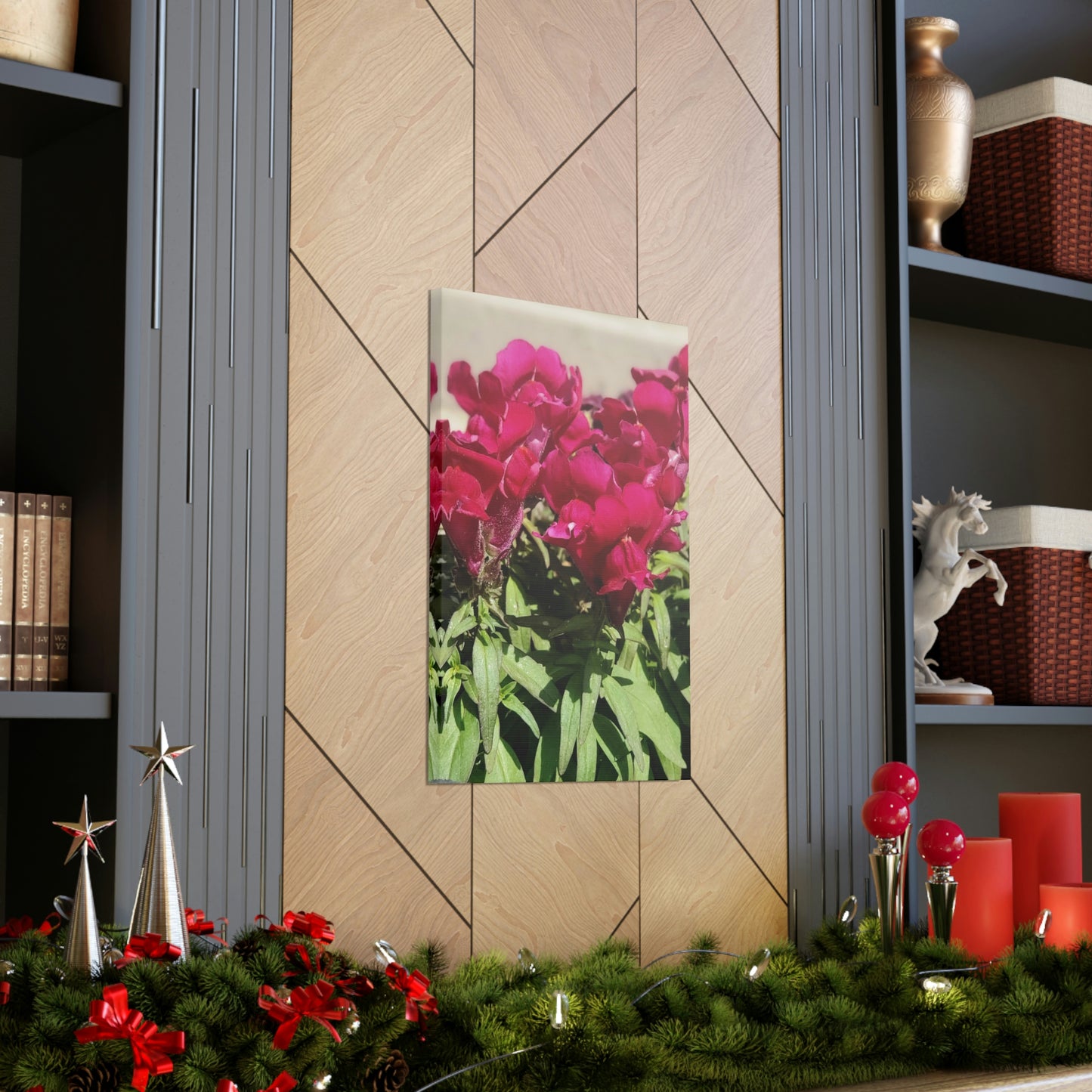 Magenta Snapdragon | Wall Art Canvas | High Bloom Collection | Life By Ortavia