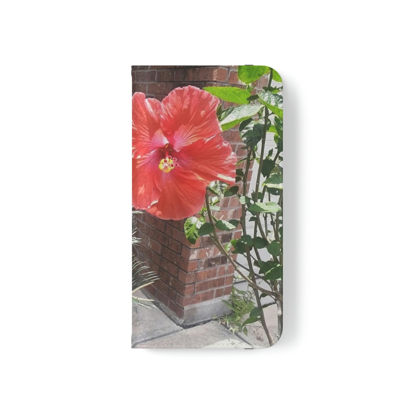 Peach Hibiscus | Folio Phone Case | High Bloom Collection | Life By Ortavia