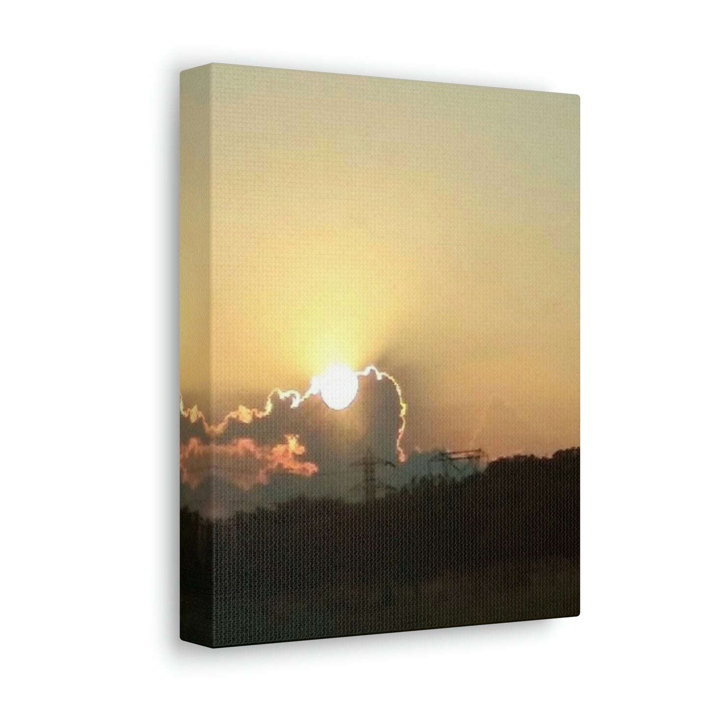 Sun in the Clouds | Wall Art Canvas | Heavens Collection | Life By Ortavia
