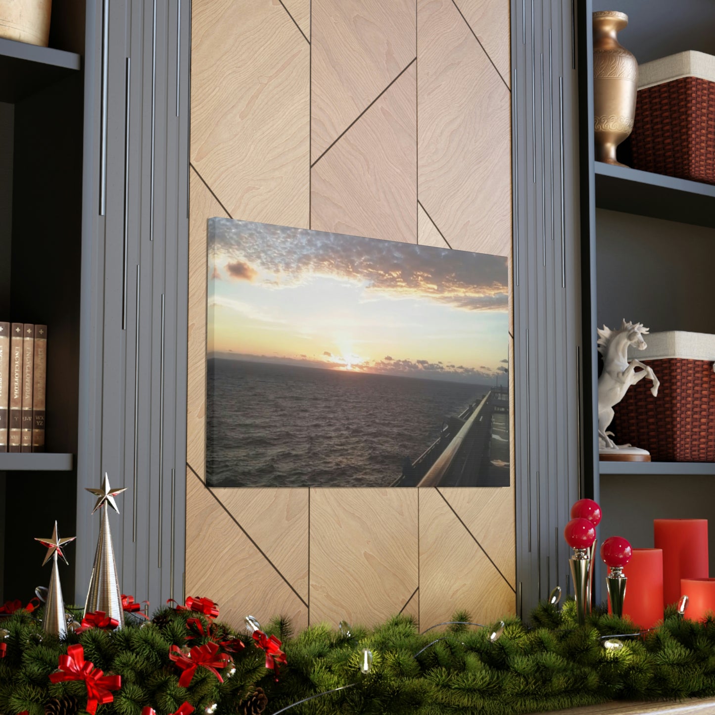 Sunrise In the Gulf of Mexico | Heavens Collection | Wall Art Print | Life By Ortavia