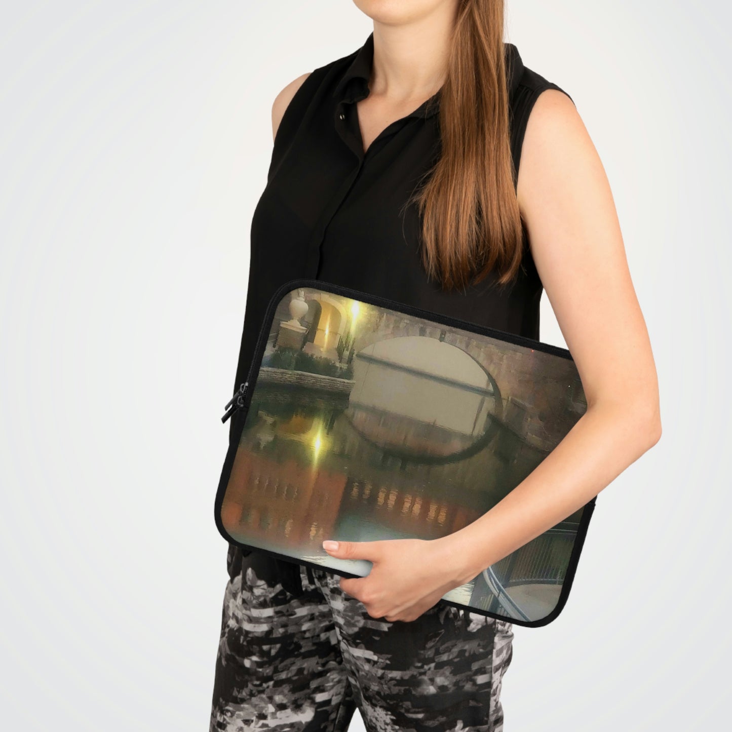 Laptop Sleeve with Riverwalk SA Design 7 Inch 10 Inch 13 Inch 15 Inch 17 Inch