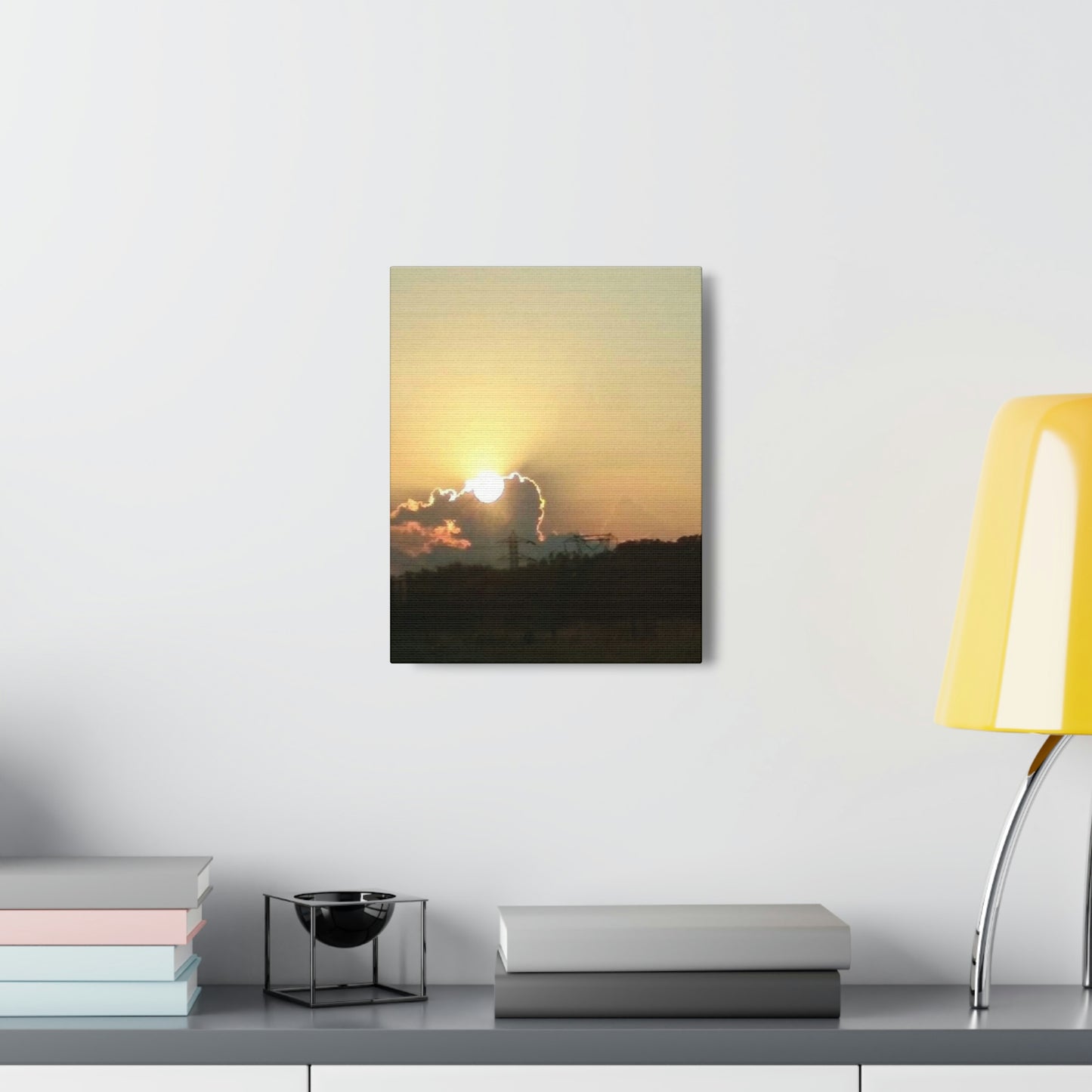 Sun in the Clouds | Wall Art Canvas | Heavens Collection | Life By Ortavia
