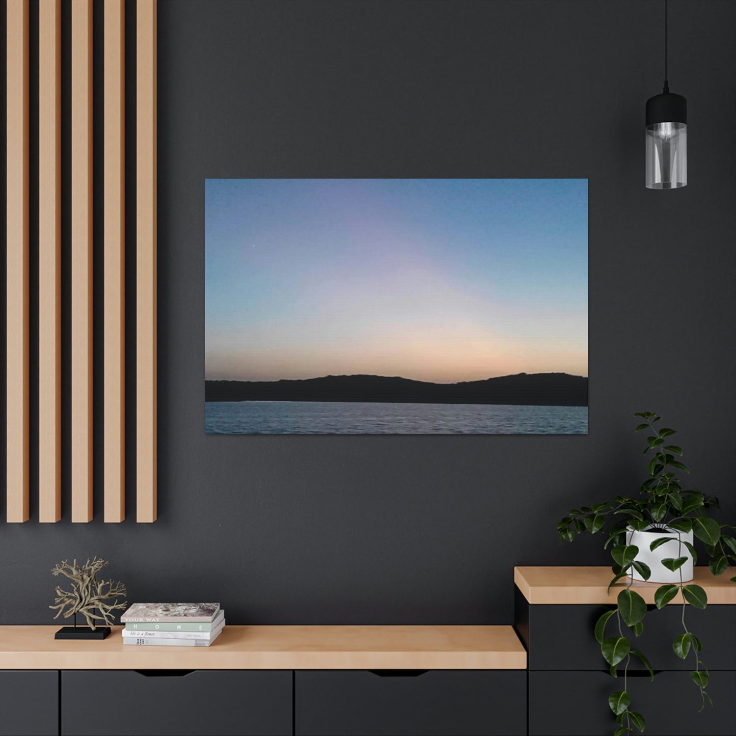 Art Prints & Wall Art, Canvas Gallery Wraps with Night At the Lake Signature Art Print