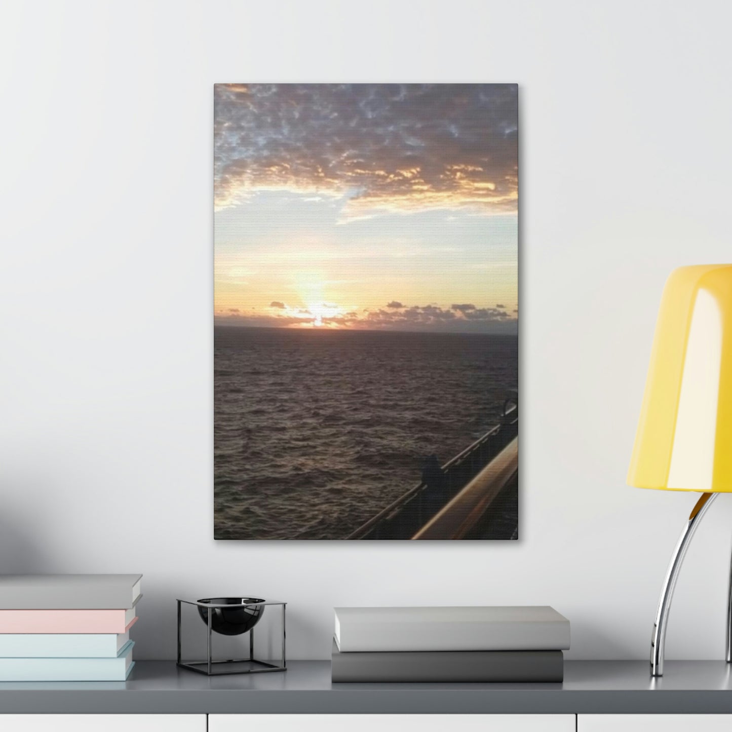 Sunrise In the Gulf of Mexico | Heavens Collection | Wall Art Print | Life By Ortavia