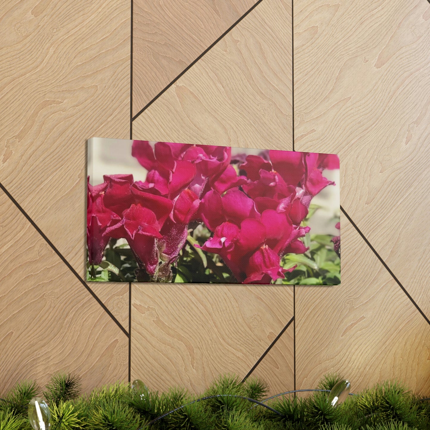 Magenta Snapdragon | Wall Art Canvas | High Bloom Collection | Life By Ortavia