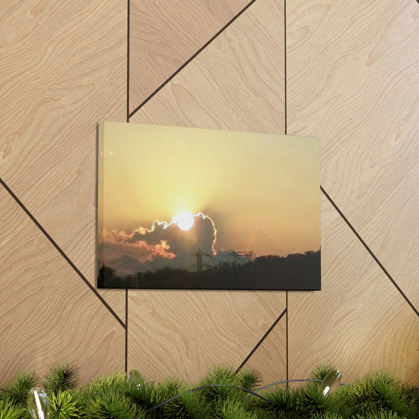 Sun in the Clouds | Wall Art Canvas | Heavens Collection | Life By Ortavia