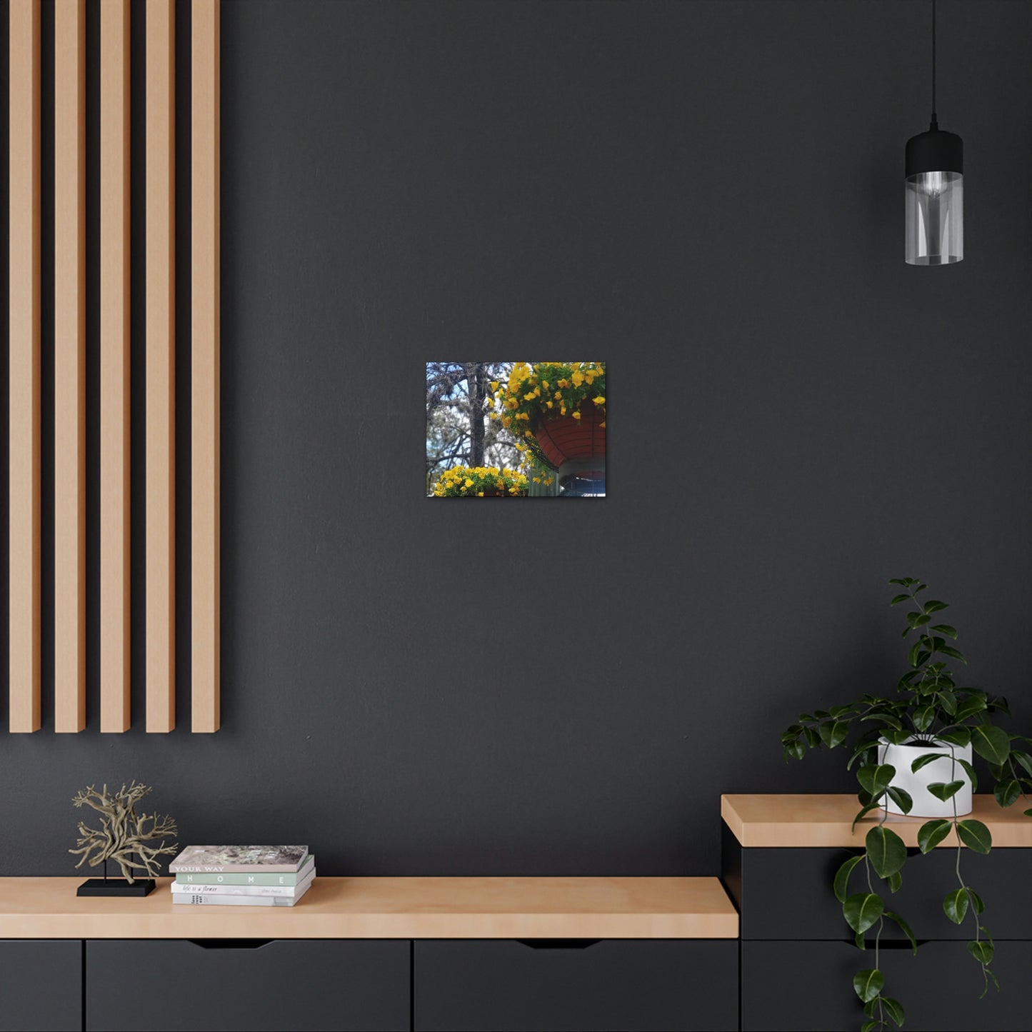 Yellow Pansies Downtown | Wall Art Canvas | High Bloom Collection | Life By Ortavia