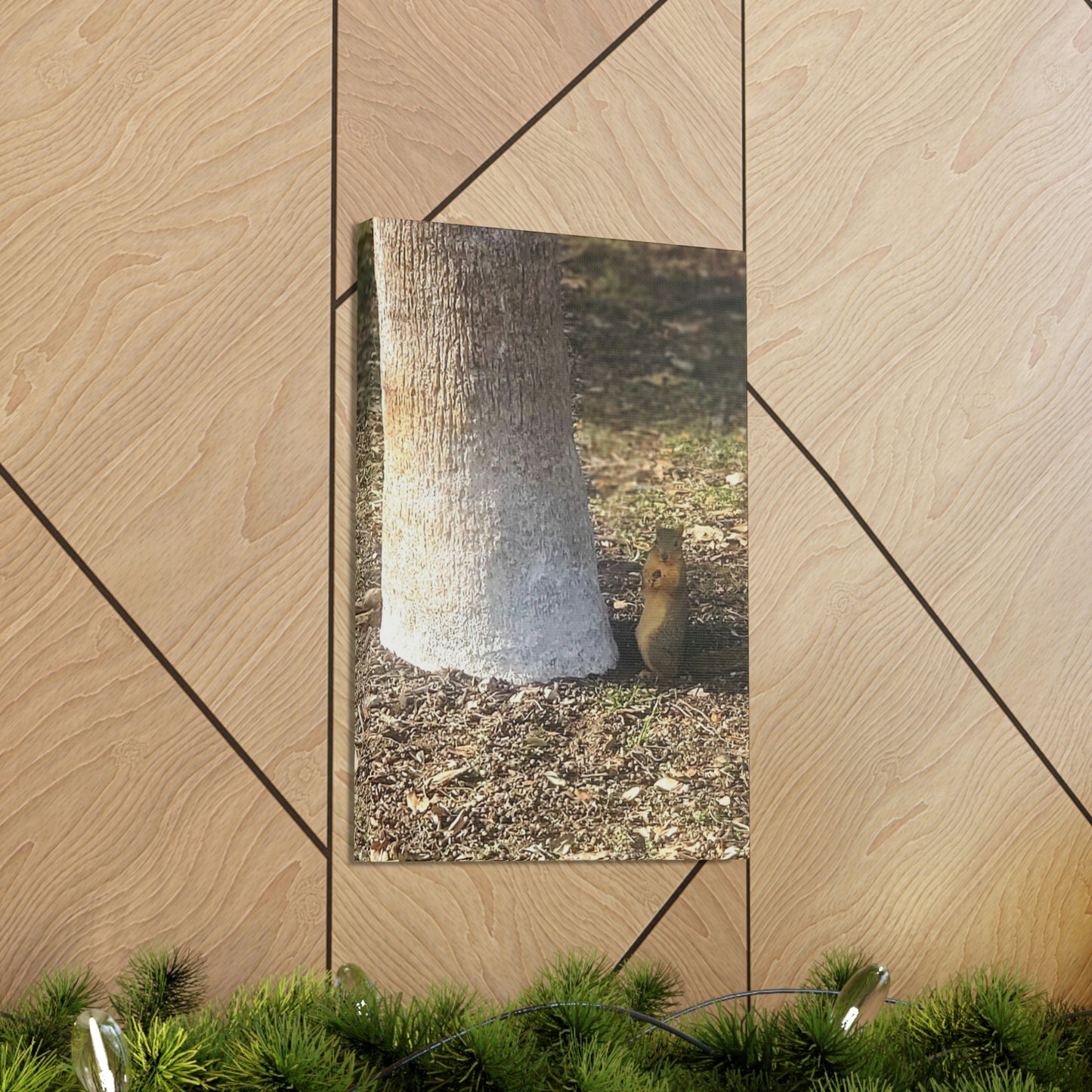 Squirrel and A Nut | Wall Art Print | Urban Geographic Collection | Life By Ortavia