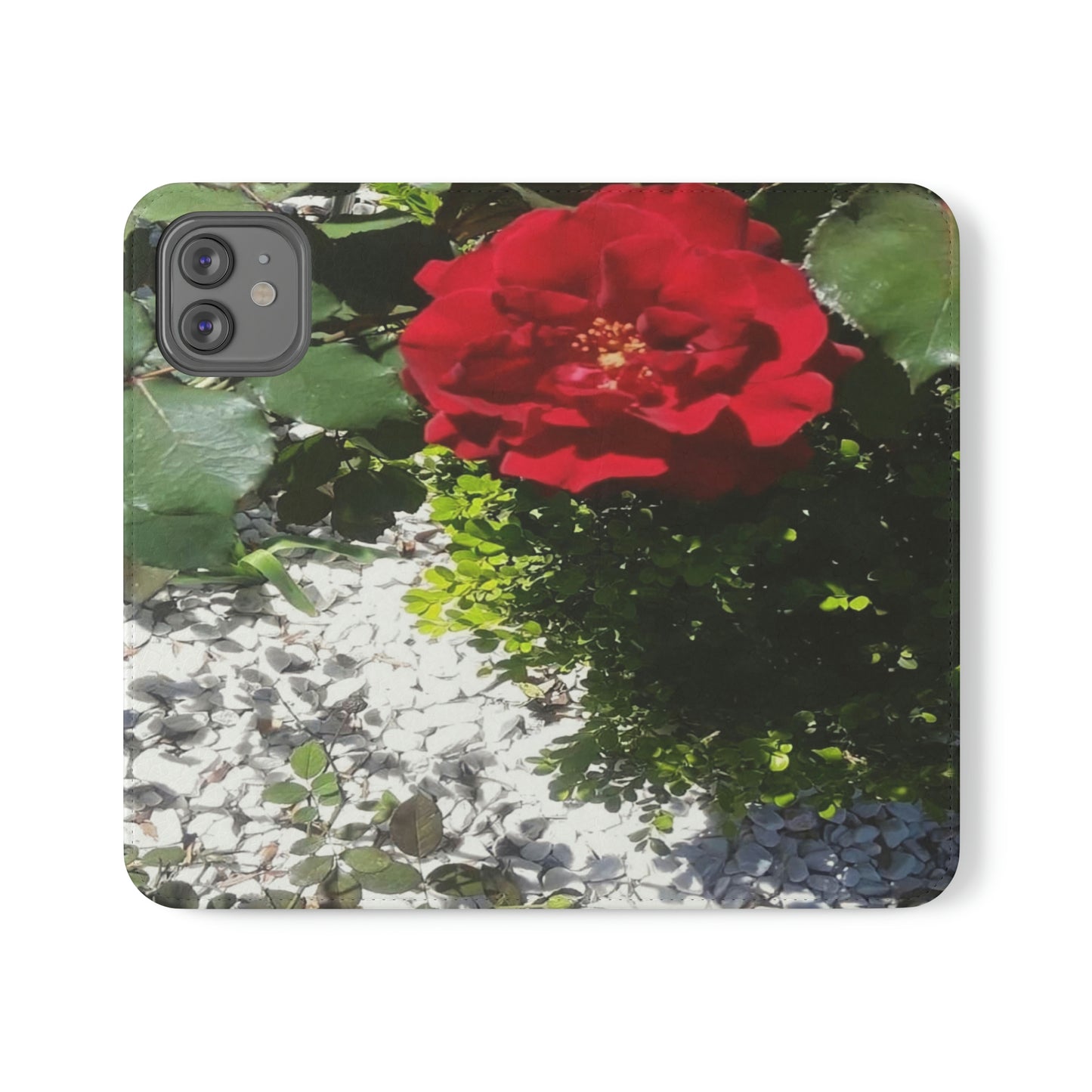 Europeana Red Rose | High Bloom Collection | Folio Phone Case | Life By Ortavia