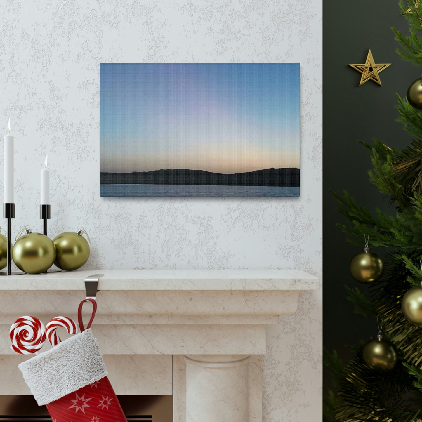 Art Prints & Wall Art, Canvas Gallery Wraps with Night At the Lake Signature Art Print
